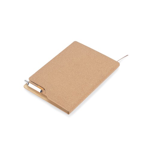 Carnet en liège avec stylo TESSO A5