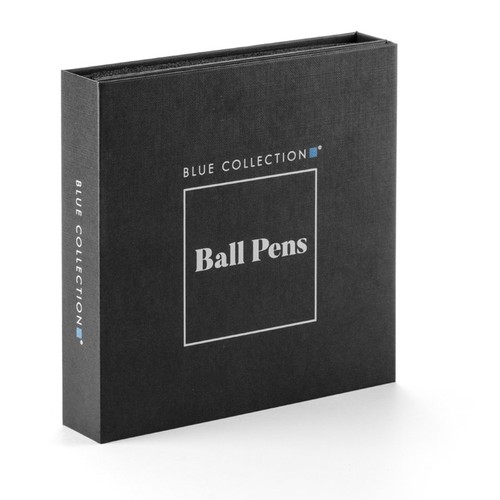 Présentoir bleu