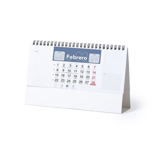 Calendario Sobremesa Feber