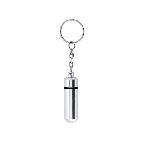 Keyring Pillbox Alumpill Keyring Pillbox Alumpill