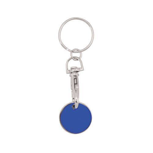 blue Llavero Moneda Euromarket