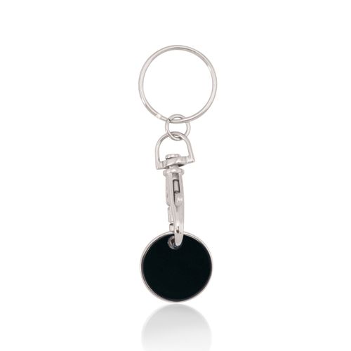 black Llavero Moneda Euromarket