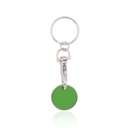 green Llavero Moneda Euromarket