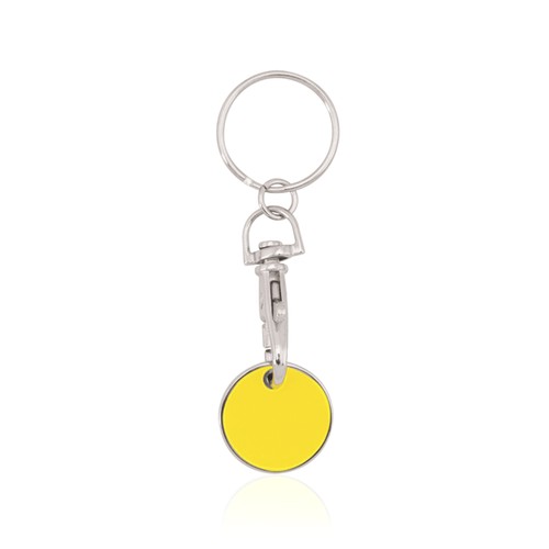 yellow Llavero Moneda Euromarket