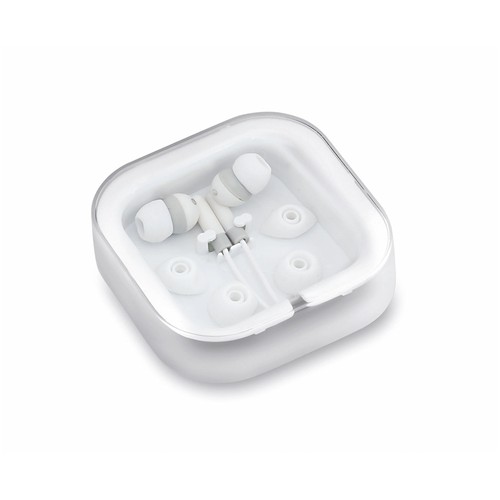 white Auriculares Cort