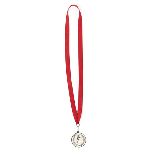 rojo/plateado Medalla Corum