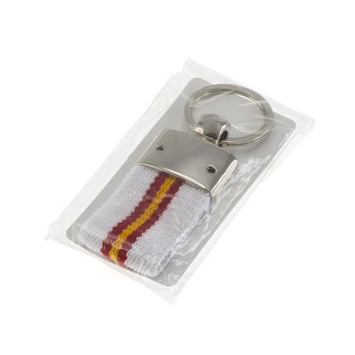 white Llavero Vinger