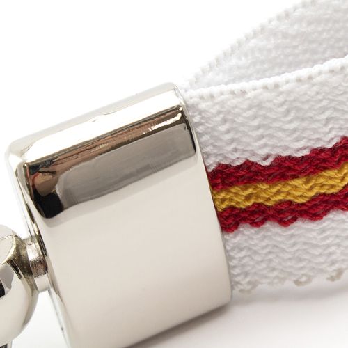 white Llavero Vinger
