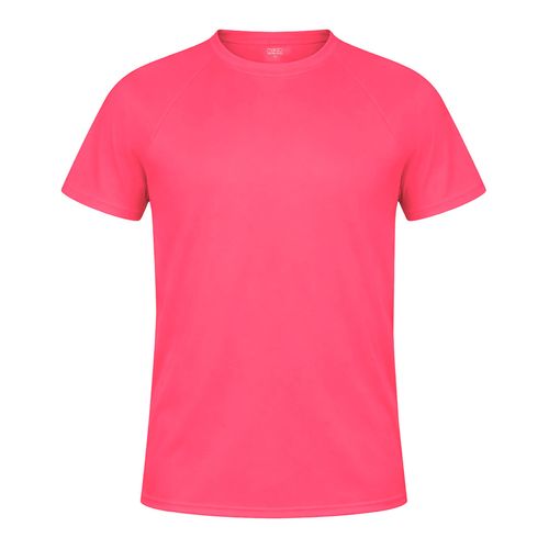 rosa fluo Camiseta Adulto Tecnic Plus