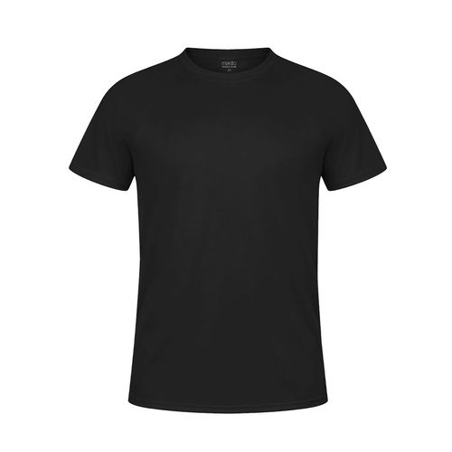 black Camiseta Niño Tecnic Plus