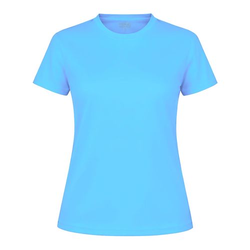 azul claro Camiseta Mujer Tecnic Plus