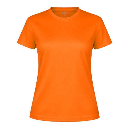orange Camiseta Mujer Tecnic Plus