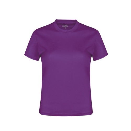 purple Camiseta Mujer Tecnic Plus