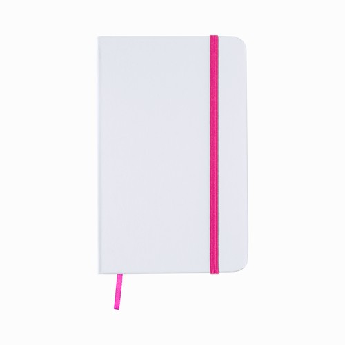 blanco/fucsia Bloc Notas Yakis