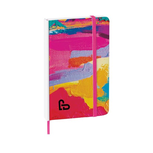 blanco/azul Bloc Notas Yakis