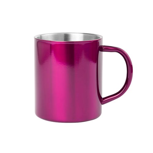 plateado Taza Yozax