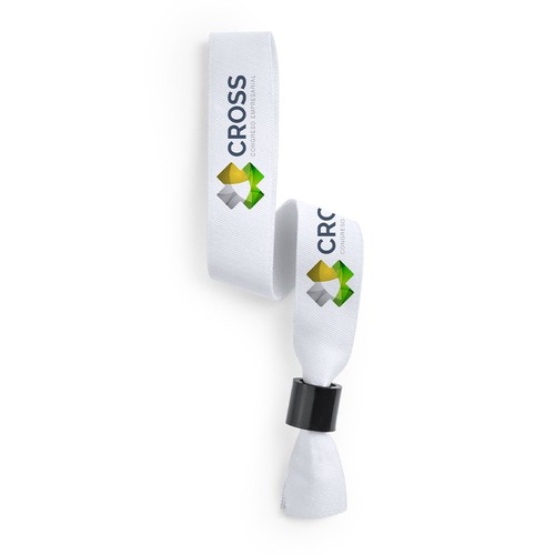 white Pulsera Plasker
