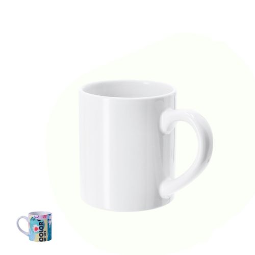 white Taza Sublimación Dolten