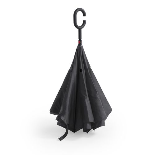 black Paraguas Reversible Hamfrey