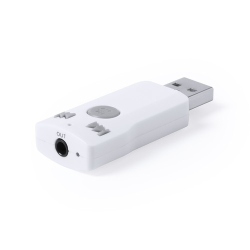 white Receptor Bluetooth Domky