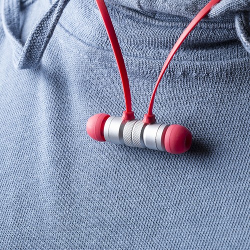 green Auriculares Voltar