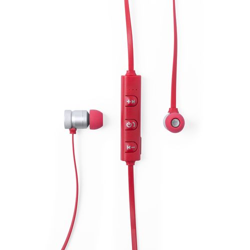 red Auriculares Voltar