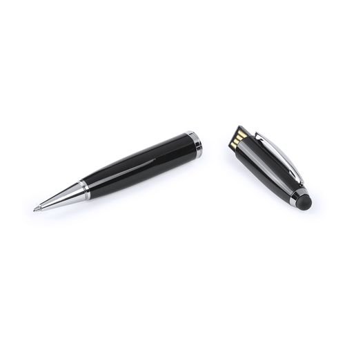 black Bolígrafo Puntero USB Sivart 16GB