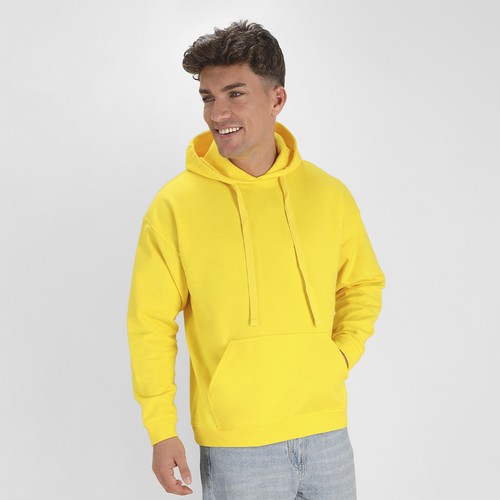 white Sudadera Adulto con Capucha