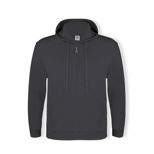 azul marino oscuro Sudadera Adulto Capucha + Cremallera