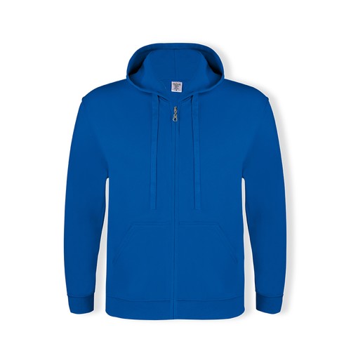 SUDADERA ADULTO CAPUCHA + CREMALLERA
