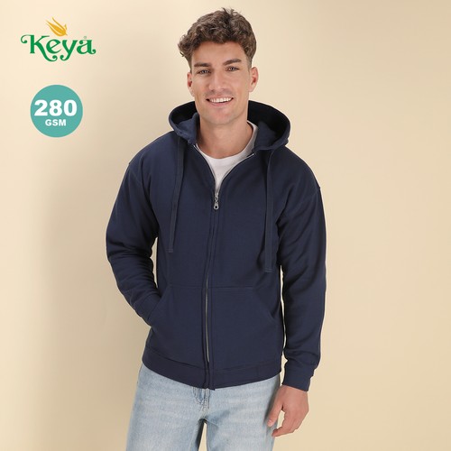 Sweat-Shirt à Capuche + Crémaillère Adulte "keya" SWZ280 - 2