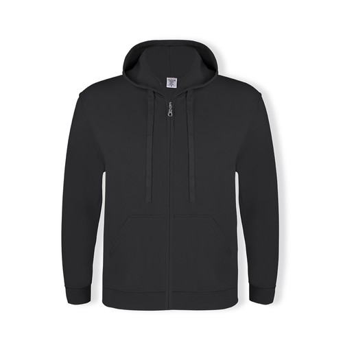 SUDADERA ADULTO CAPUCHA + CREMALLERA 