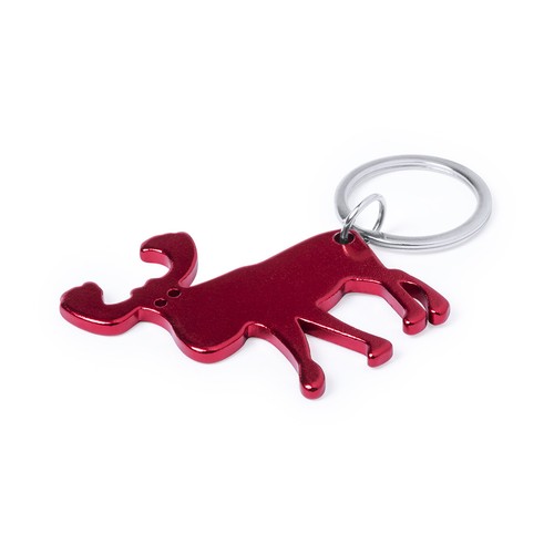 red Llavero Abridor Pudox
