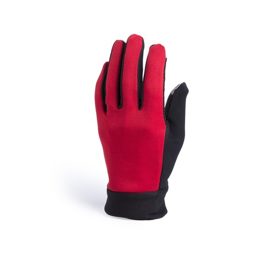 red Guante Deportivo Táctil Vanzox