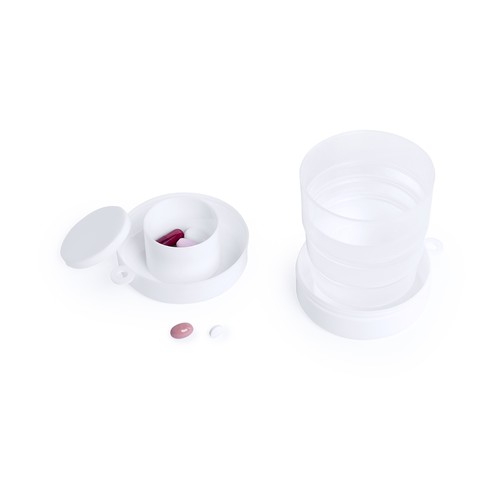 white Vaso Plegable Berty