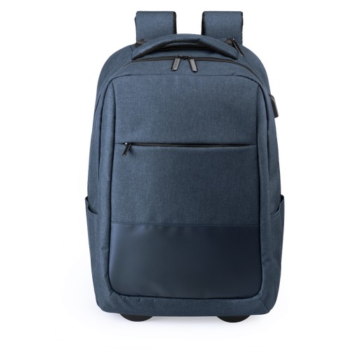 black Mochila Trolley Haltrix