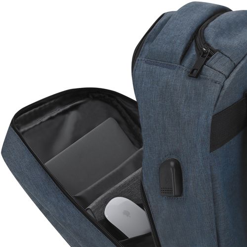 black Mochila Trolley Haltrix