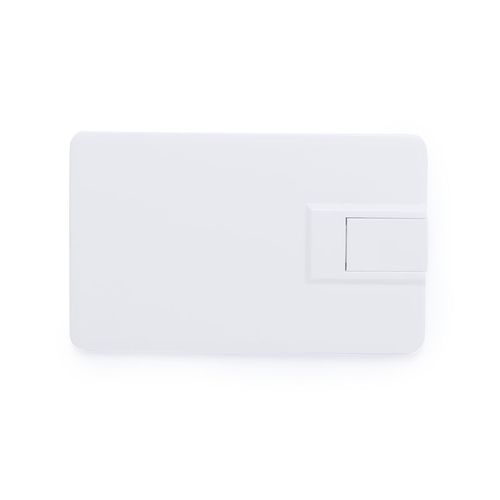 white Memoria USB Milen 16GB