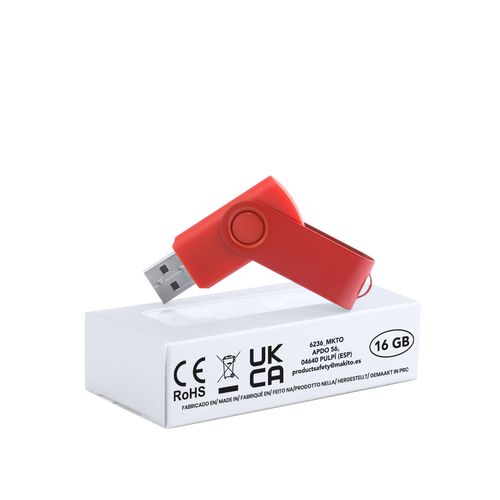 red Memoria USB Survet 16GB