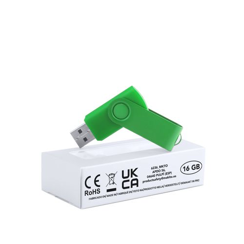 green Memoria USB Survet 16GB