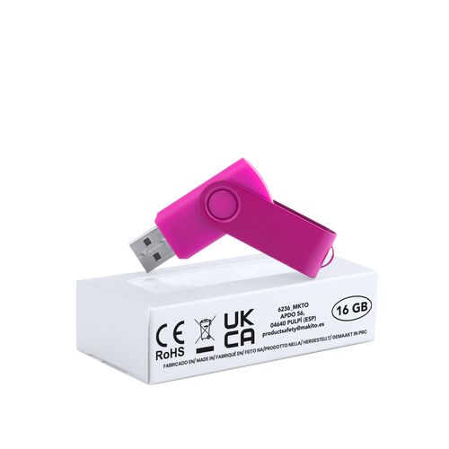 fucsia Memoria USB Survet 16GB