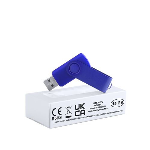 blue Memoria USB Survet 16GB