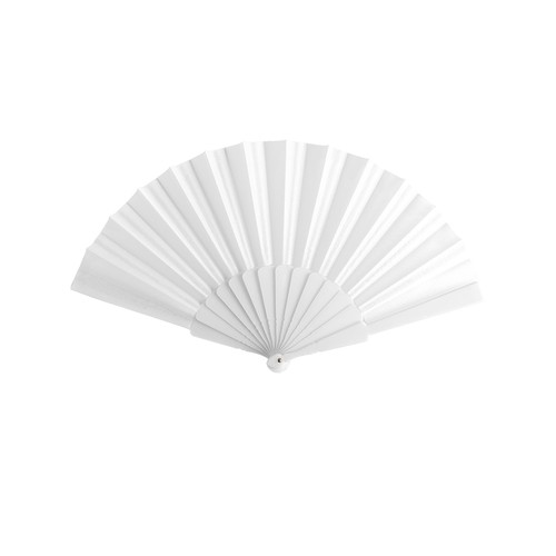 white Abanico Tela