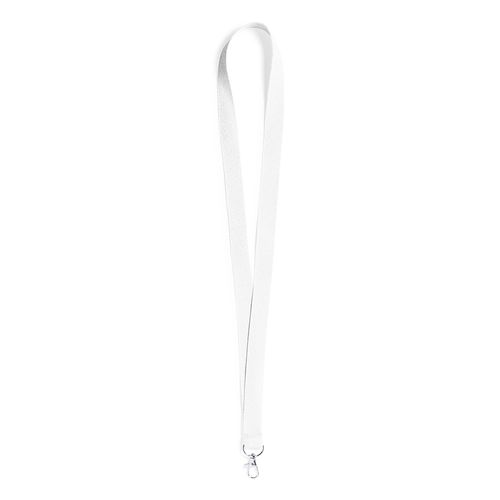 white Lanyard Neck