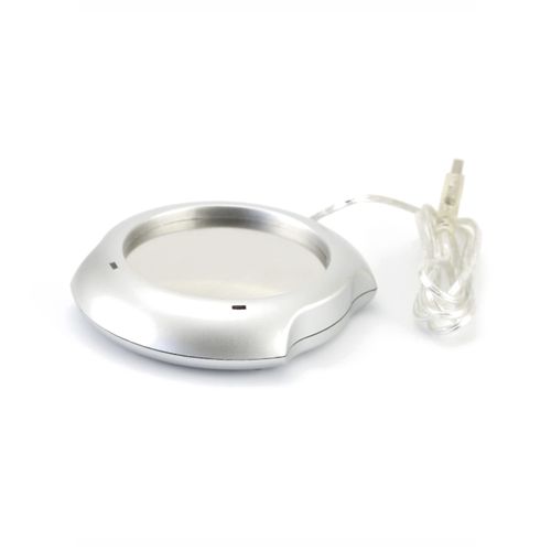 plateado Calentador Tazas Mug
