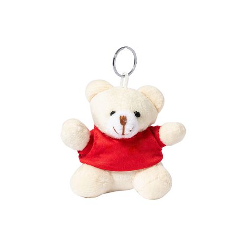 red Llavero Peluche Tedchain