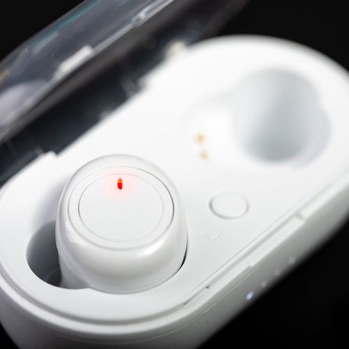 white Auriculares Merkus
