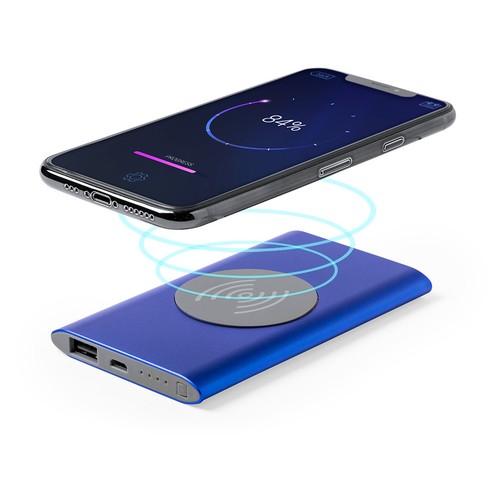 plateado Power Bank Tikur