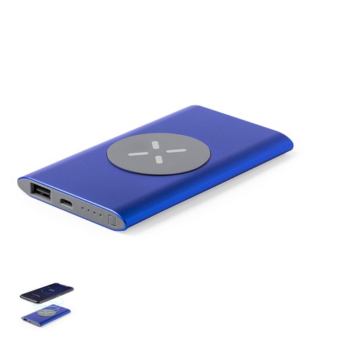 plateado Power Bank Tikur