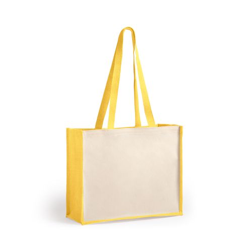 yellow Bolsa Rotin
